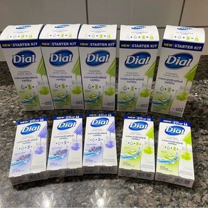 Dial foaming hand wash and refills